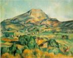 La montagne Sainte Victoire - CEZANNE