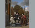 Le bourgeois de Delft et sa fille - STEEN