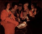 L'adoration des bergers - Georges DE LA TOUR